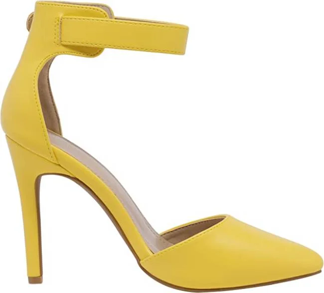 What Color Shoes To Wear With Cobalt Blue Dress? 7 Yellow heels for women