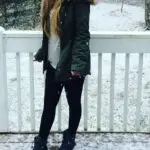 how to wear duck boots with skinny jeans