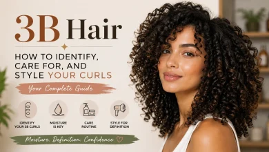 3B Hair Type how to indentify