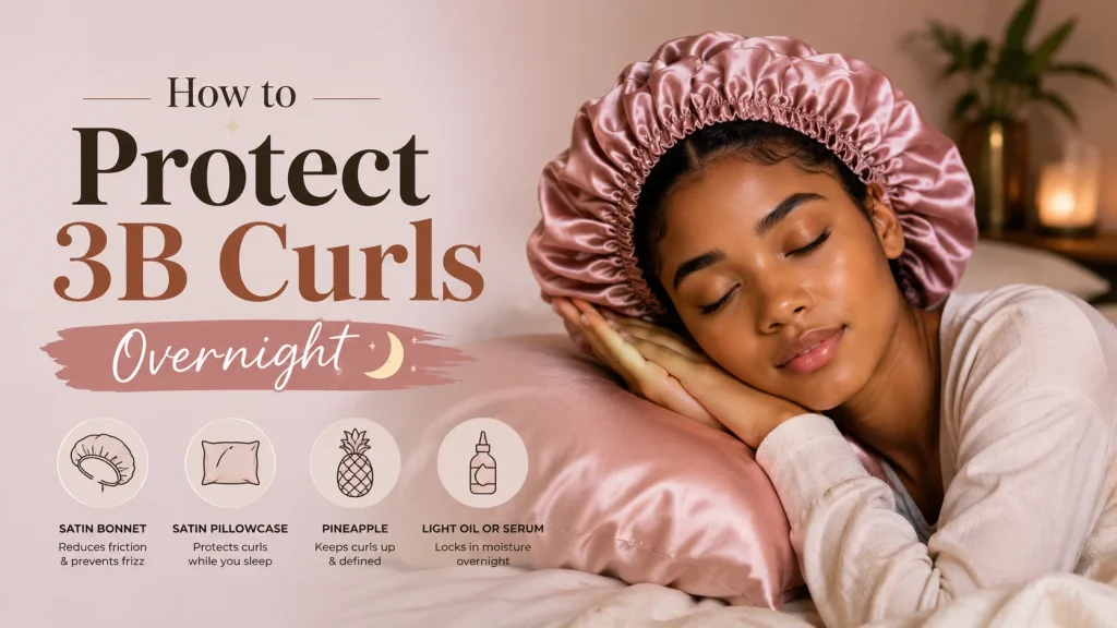 How to Protect 3B Curls Overnight